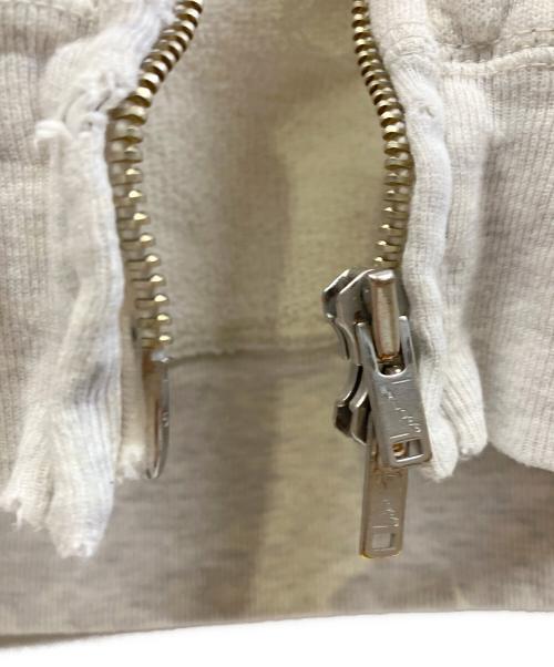 REMI RELIEF（レミレリーフ）REMI RELIEF (レミレリーフ) ジップパーカー ホワイト サイズ:Lの古着・服飾アイテム