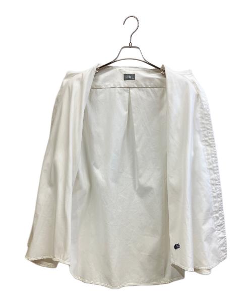 THE NORTH FACE（ザ ノース フェイス）THE NORTH FACE (ザ ノース フェイス) 長袖シャツ ホワイト サイズ:Mの古着・服飾アイテム