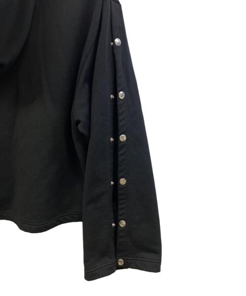AVALONE（アヴァロン）AVALONE (アヴァロン) ロゴプリントパーカー ブラック サイズ:3の古着・服飾アイテム