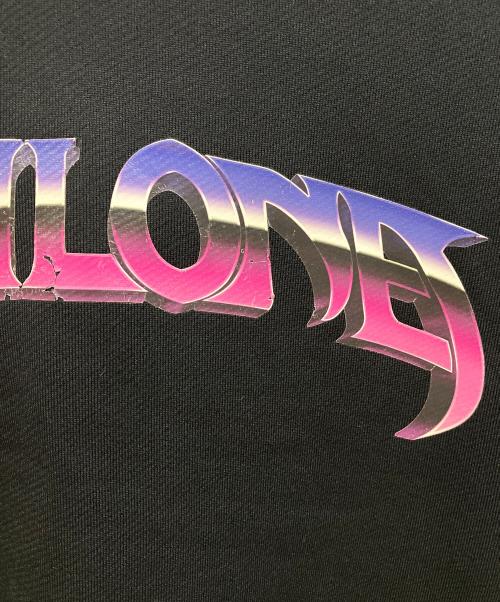 AVALONE（アヴァロン）AVALONE (アヴァロン) ロゴプリントパーカー ブラック サイズ:3の古着・服飾アイテム