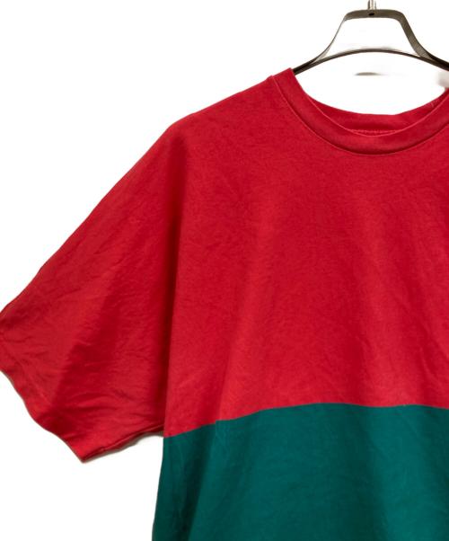 SUPREME（シュプリーム）Supreme (シュプリーム) 半袖カットソー レッド×グリーン サイズ:Ｍの古着・服飾アイテム