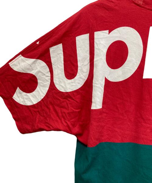 SUPREME（シュプリーム）Supreme (シュプリーム) 半袖カットソー レッド×グリーン サイズ:Ｍの古着・服飾アイテム
