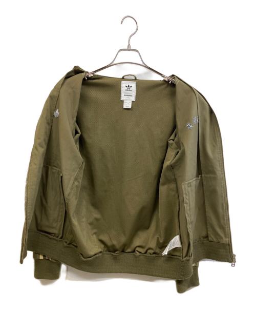 adidas（アディダス）adidas (アディダス) NEIGHBORHOOD (ネイバーフッド) トラックジャケット オリーブ サイズ:Mの古着・服飾アイテム