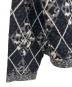 Christian Dior Sports (クリスチャン ディオールスポーツ) 薄手ニット グレー×ホワイト サイズ:M：7000円