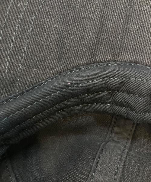 DIESEL（ディーゼル）DIESEL (ディーゼル) C-OLTON-BLACK-D / ダメージ加工キャップ ブラックの古着・服飾アイテム