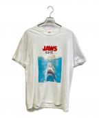 WACKO MARIA×JAWSワコマリア×ジョーズ）の古着「半袖カットソー」｜ホワイト