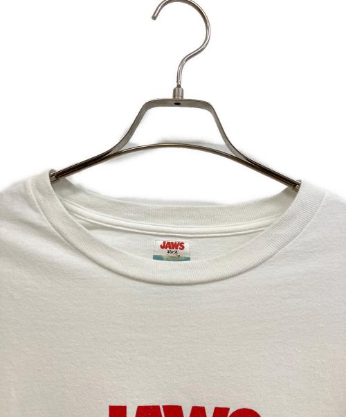 WACKO MARIA（ワコマリア）WACKO MARIA (ワコマリア) JAWS (ジョーズ) 半袖カットソー ホワイト サイズ:Lの古着・服飾アイテム