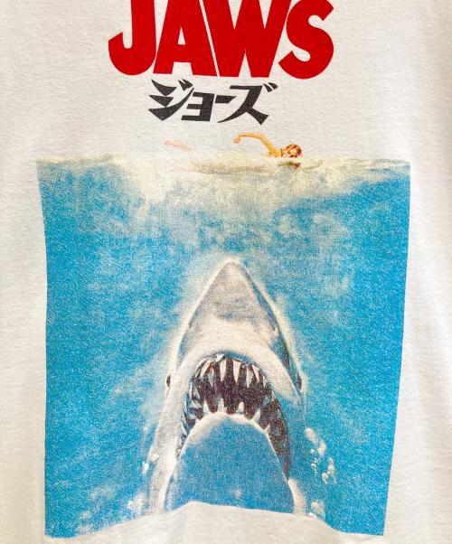 WACKO MARIA（ワコマリア）WACKO MARIA (ワコマリア) JAWS (ジョーズ) 半袖カットソー ホワイト サイズ:Lの古着・服飾アイテム