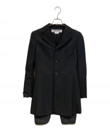 COMME des GARCONS（コムデギャルソン）の古着「チェスターコート」｜ブラック