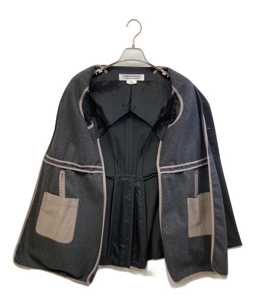 COMME des GARCONS（コムデギャルソン）COMME des GARCONS (コムデギャルソン) チェスターコート ブラック サイズ:XSの古着・服飾アイテム
