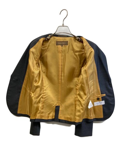 BALLSEY（ボールジィ）BALLSEY (ボールジィ) Luigi botto セットアップスーツ ブラック×オレンジ サイズ:38の古着・服飾アイテム