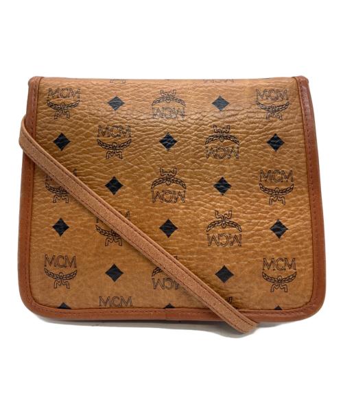MCM（エムシーエム）MCM (エムシーエム) ショルダーバッグ ブラウンの古着・服飾アイテム