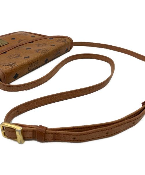MCM（エムシーエム）MCM (エムシーエム) ショルダーバッグ ブラウンの古着・服飾アイテム