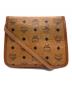 MCM (エムシーエム) ショルダーバッグ ブラウン：18000円