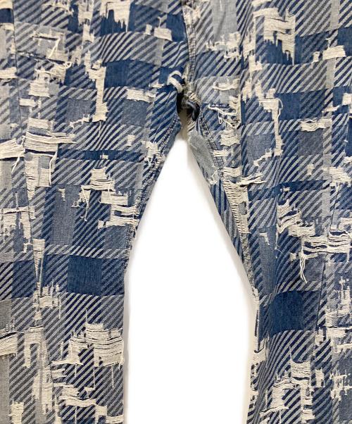 Vivienne Westwood ANGLOMANIA（ヴィヴィアンウエストウッドアングロマニア）Vivienne Westwood ANGLOMANIA (ヴィヴィアンウエストウッドアングロマニア) デニムパンツ ブルー サイズ:28の古着・服飾アイテム