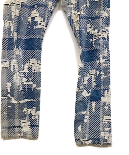 Vivienne Westwood ANGLOMANIA（ヴィヴィアンウエストウッドアングロマニア）Vivienne Westwood ANGLOMANIA (ヴィヴィアンウエストウッドアングロマニア) デニムパンツ ブルー サイズ:28の古着・服飾アイテム