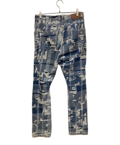 Vivienne Westwood ANGLOMANIA（ヴィヴィアンウエストウッドアングロマニア）Vivienne Westwood ANGLOMANIA (ヴィヴィアンウエストウッドアングロマニア) デニムパンツ ブルー サイズ:28の古着・服飾アイテム
