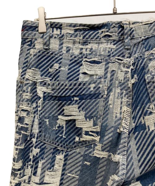 Vivienne Westwood ANGLOMANIA（ヴィヴィアンウエストウッドアングロマニア）Vivienne Westwood ANGLOMANIA (ヴィヴィアンウエストウッドアングロマニア) デニムパンツ ブルー サイズ:28の古着・服飾アイテム
