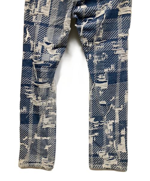 Vivienne Westwood ANGLOMANIA（ヴィヴィアンウエストウッドアングロマニア）Vivienne Westwood ANGLOMANIA (ヴィヴィアンウエストウッドアングロマニア) デニムパンツ ブルー サイズ:28の古着・服飾アイテム