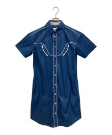 Calvin Klein（カルバンクライン）の古着「ワンピース」｜ネイビー