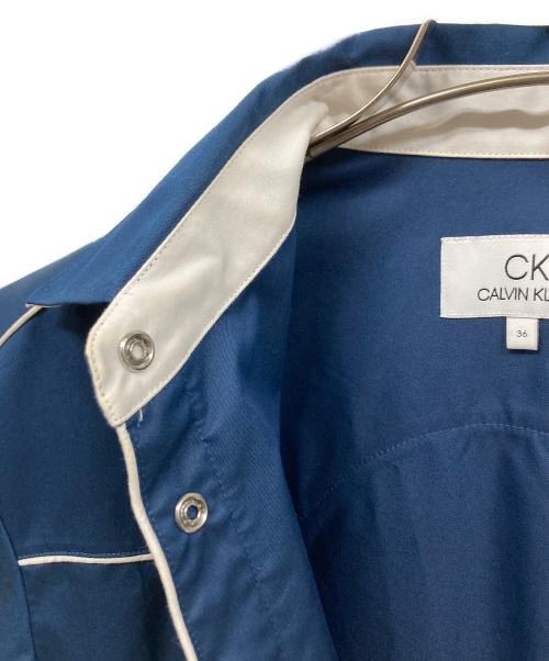 Calvin Klein（カルバンクライン）Calvin Klein (カルバンクライン) ワンピース ネイビー サイズ:36の古着・服飾アイテム
