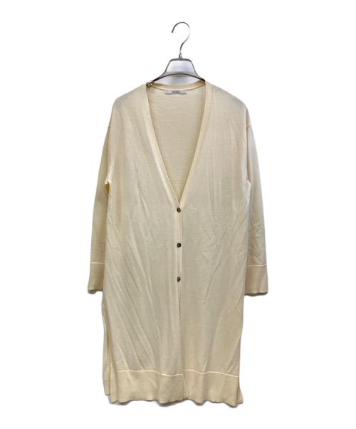 ANAYI（アナイ）ANAYI (アナイ) 薄手カーディガン ベージュ サイズ:38の古着・服飾アイテム
