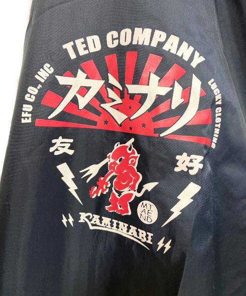 TEDMAN（テッドマン）TEDMAN (テッドマン) カミナリモーターズ (カミナリモーターズ) カストロコート ブラック サイズ:Lの古着・服飾アイテム