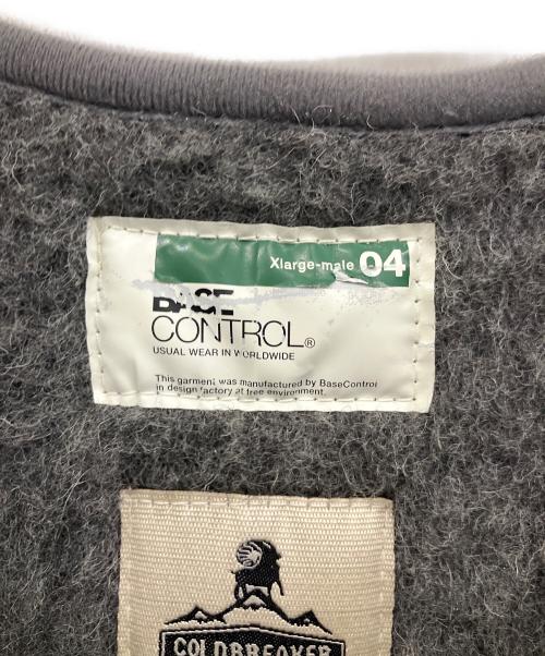 BASECONTROL（ベースコントロール）BASECONTROL (ベースコントロール) ウールジャケット グレー サイズ:XLの古着・服飾アイテム
