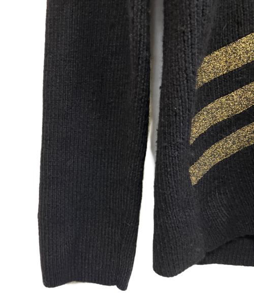 adidas（アディダス）adidas (アディダス) ニットパーカー ブラック サイズ:Sの古着・服飾アイテム