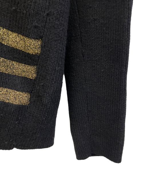 adidas（アディダス）adidas (アディダス) ニットパーカー ブラック サイズ:Sの古着・服飾アイテム