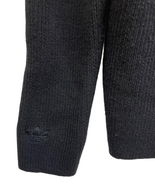 adidas（アディダス）adidas (アディダス) ニットパーカー ブラック サイズ:Sの古着・服飾アイテム
