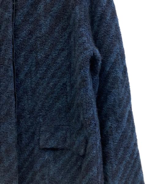 missoni（ミッソーニ）missoni (ミッソーニ) ロングコート ネイビー サイズ:42の古着・服飾アイテム