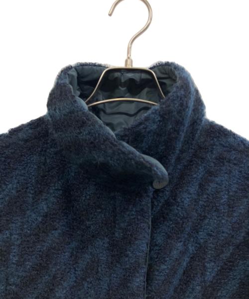 missoni（ミッソーニ）missoni (ミッソーニ) ロングコート ネイビー サイズ:42の古着・服飾アイテム