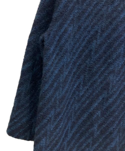 missoni（ミッソーニ）missoni (ミッソーニ) ロングコート ネイビー サイズ:42の古着・服飾アイテム