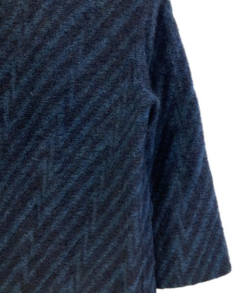 missoni（ミッソーニ）missoni (ミッソーニ) ロングコート ネイビー サイズ:42の古着・服飾アイテム