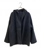 GALERIE VIEギャルリーヴィー）の古着「フーデッドコート」｜ネイビー