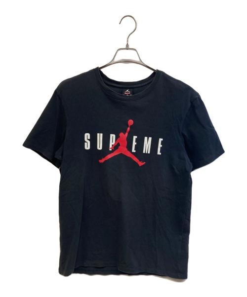 JORDAN（ジョーダン）JORDAN (ジョーダン) SUPREME (シュプリーム) 半袖カットソー ブラック サイズ:Mの古着・服飾アイテム