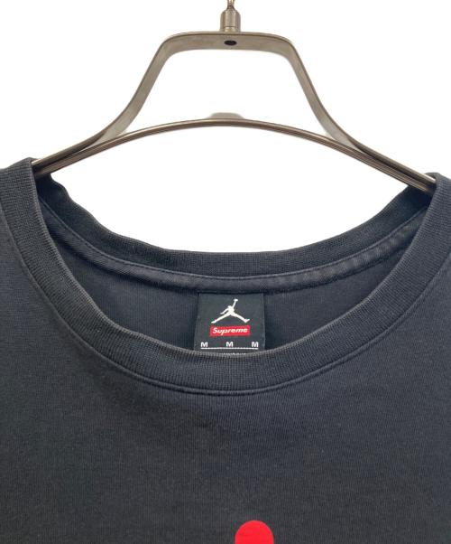 JORDAN（ジョーダン）JORDAN (ジョーダン) SUPREME (シュプリーム) 半袖カットソー ブラック サイズ:Mの古着・服飾アイテム