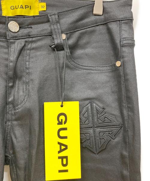 GUAPI（グアピ）GUAPI (グアピ) デニムパンツ ブラック サイズ:32の古着・服飾アイテム