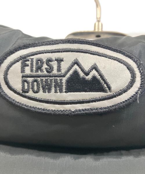 FIRST DOWN（ファーストダウン）FIRST DOWN (ファーストダウン) ダウンジャケット ブラック サイズ:LLの古着・服飾アイテム