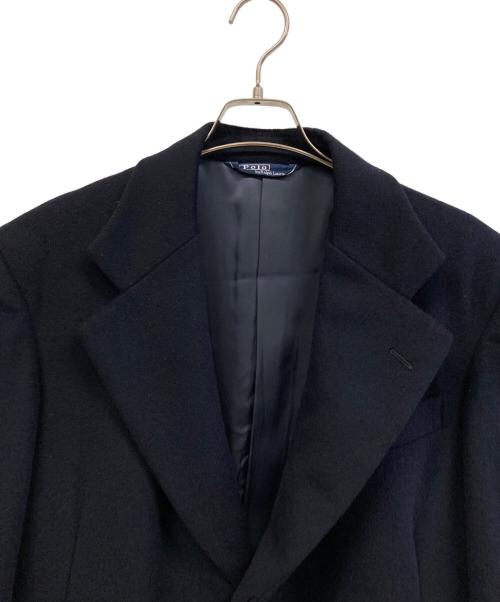 POLO BY RALPH LAUREN（ポロ バイ ラルフローレン）POLO BY RALPH LAUREN (ポロ バイ ラルフローレン) チェスターコート ネイビー サイズ:C94-W84-T170の古着・服飾アイテム
