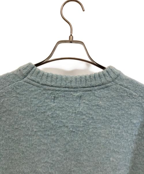FRED PERRY（フレッドペリー）FRED PERRY (フレッドペリー) 厚手ニット スカイブルー サイズ:Lの古着・服飾アイテム