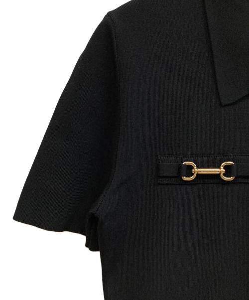 MICHAEL KORS（マイケルコース）MICHAEL KORS (マイケルコース) 半袖ワンピース ブラック サイズ:Sの古着・服飾アイテム