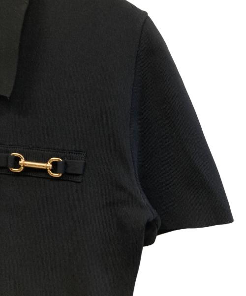 MICHAEL KORS（マイケルコース）MICHAEL KORS (マイケルコース) 半袖ワンピース ブラック サイズ:Sの古着・服飾アイテム