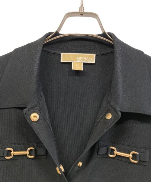 MICHAEL KORS（マイケルコース）MICHAEL KORS (マイケルコース) 半袖ワンピース ブラック サイズ:Sの古着・服飾アイテム