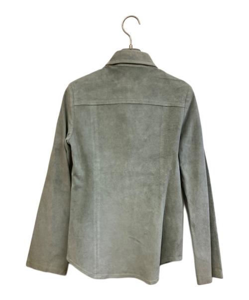 KYOUICHI FUJITA（キョウイチ フジタ）KYOUICHI FUJITA (キョウイチ フジタ) レザージャケット グリーン サイズ:FREEの古着・服飾アイテム