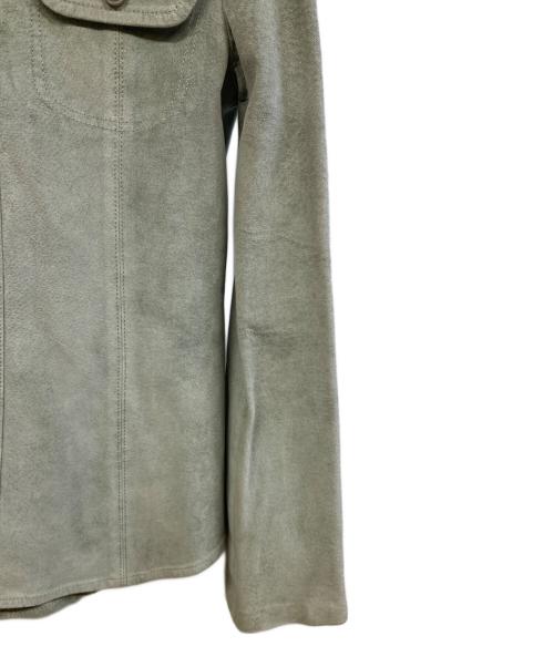 KYOUICHI FUJITA（キョウイチ フジタ）KYOUICHI FUJITA (キョウイチ フジタ) レザージャケット グリーン サイズ:FREEの古着・服飾アイテム