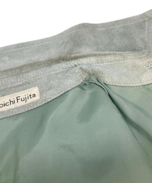 KYOUICHI FUJITA（キョウイチ フジタ）KYOUICHI FUJITA (キョウイチ フジタ) レザージャケット グリーン サイズ:FREEの古着・服飾アイテム