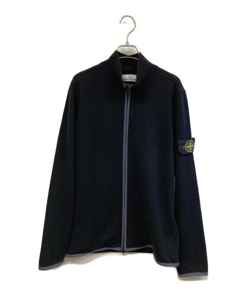STONE ISLAND（ストーンアイランド）STONE ISLAND (ストーンアイランド) フリースジャケット ブラック サイズ:Mの古着・服飾アイテム
