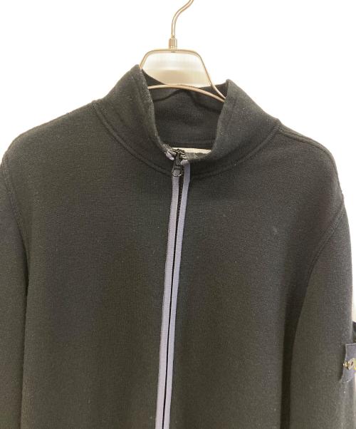 STONE ISLAND（ストーンアイランド）STONE ISLAND (ストーンアイランド) フリースジャケット ブラック サイズ:Mの古着・服飾アイテム
